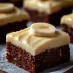 Easy Banana Bread Brownies Recipe