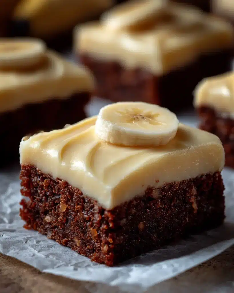 Easy Banana Bread Brownies Recipe