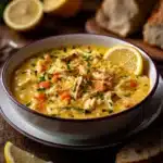 Greek Lemon Chicken Soup (Avgolemono) Recipe