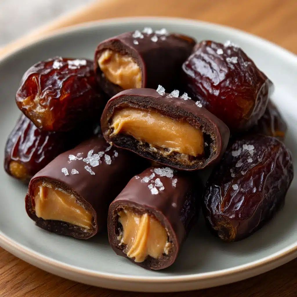 Chocolate Covered Stuffed Dates Recipe - Recipe Image