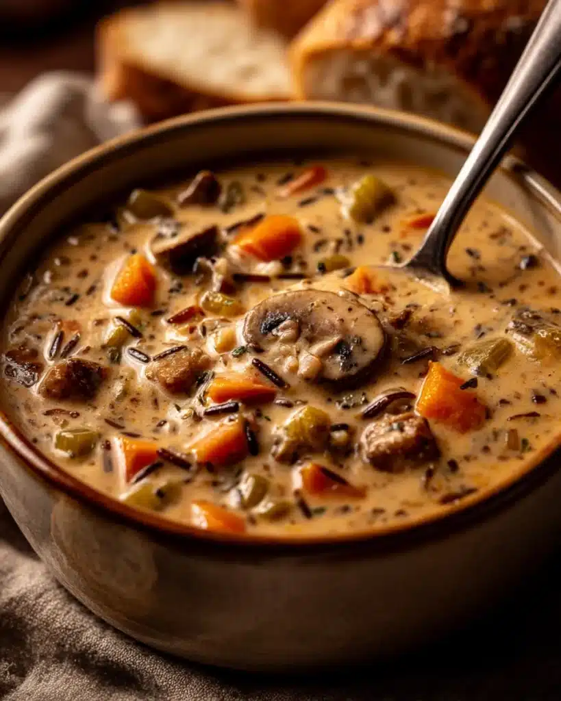 Instant Pot Wild Rice Soup Recipe