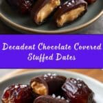 Chocolate Covered Stuffed Dates Recipe
