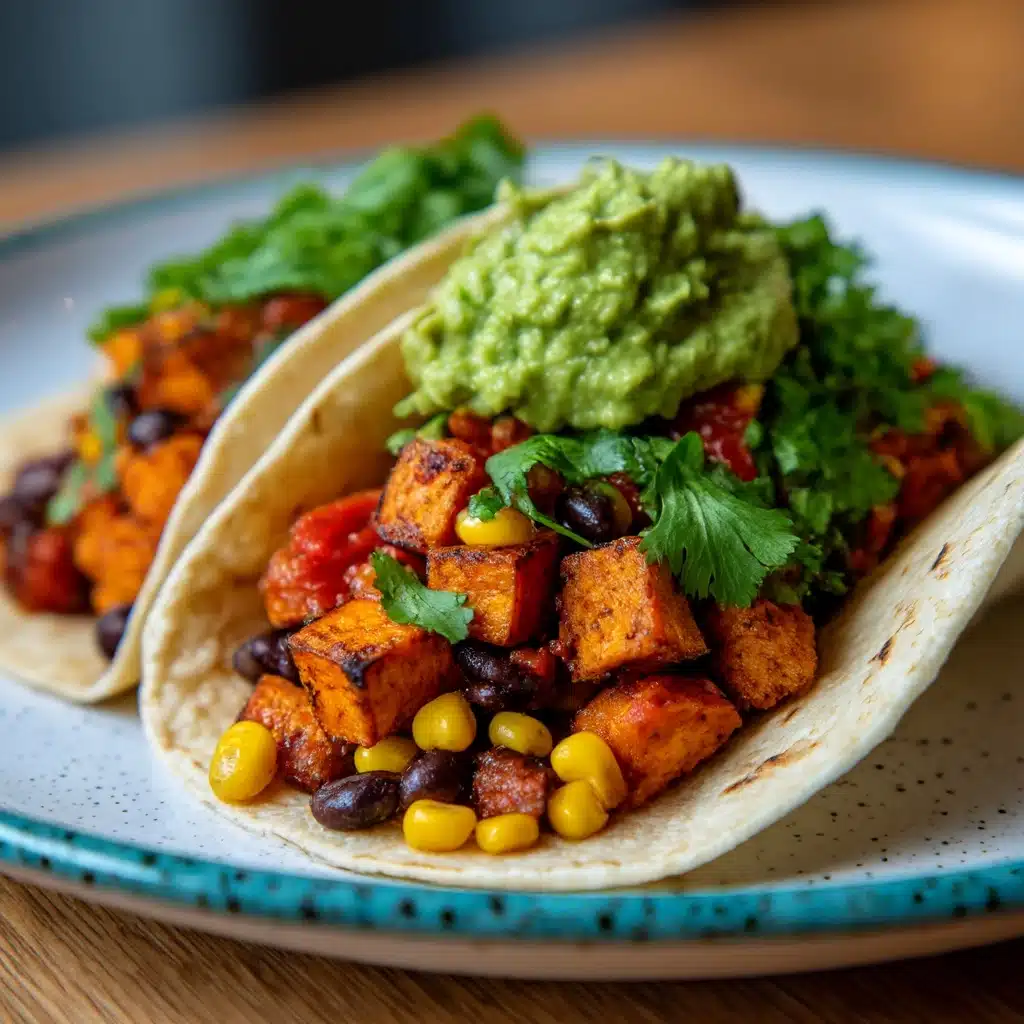 Black Bean Sweet Potato Tacos Recipe - Recipe Image