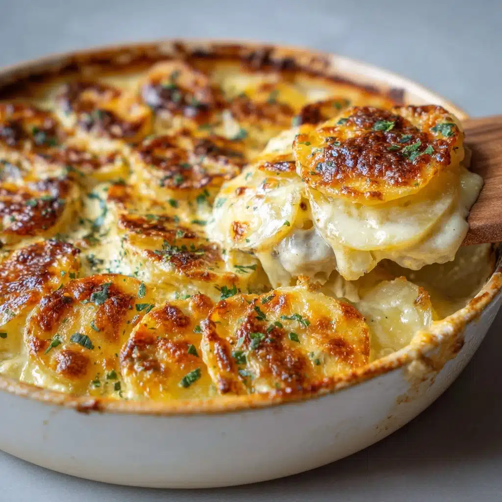 Easy Cheesy Scalloped Potatoes Recipe