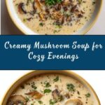 Decadent and Creamy Mushroom Soup Recipe