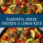 Greek Chicken and Lemon Rice Recipe