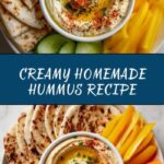 Smooth and Creamy Homemade Hummus Recipe