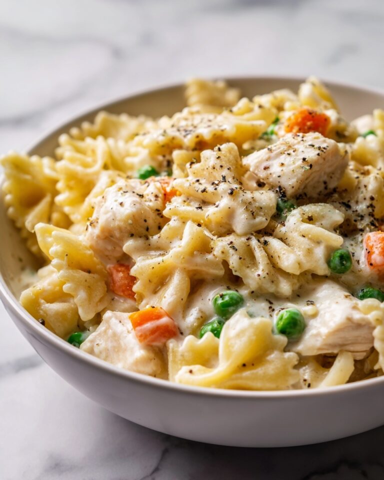 Chicken Pot Pie Pasta Recipe