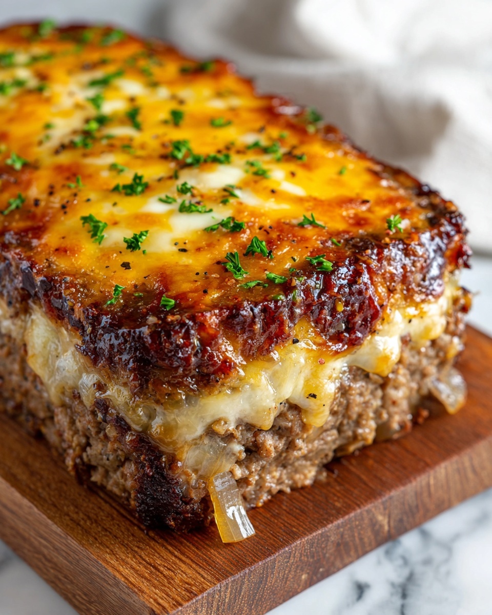 French Onion Meatloaf Recipe - Recipe Image