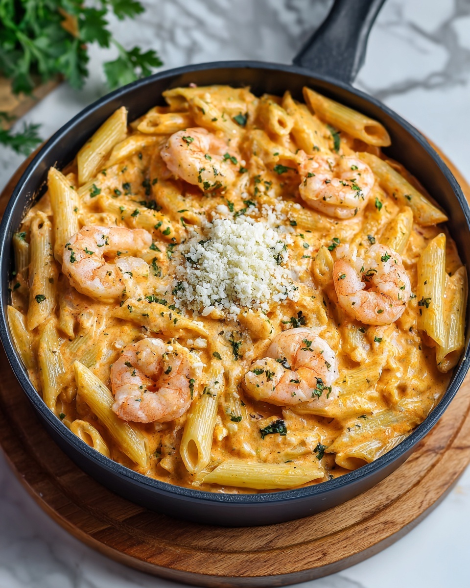 Creamy Cajun Shrimp Pasta Recipe - Recipe Image