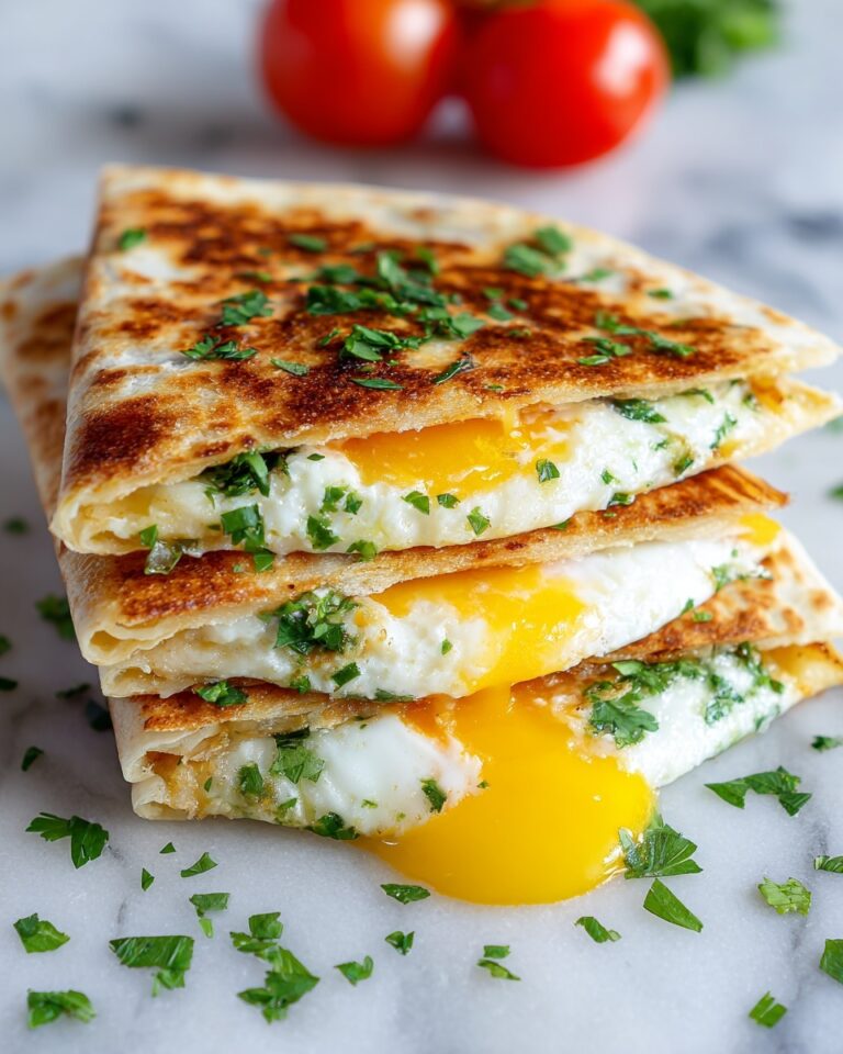Fried Egg Quesadilla Power Breakfast Recipe