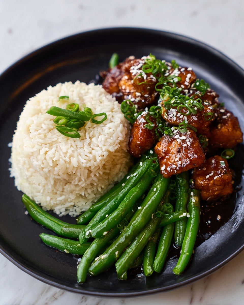 Chicken Green Bean Stir Fry Recipe - Recipe Image
