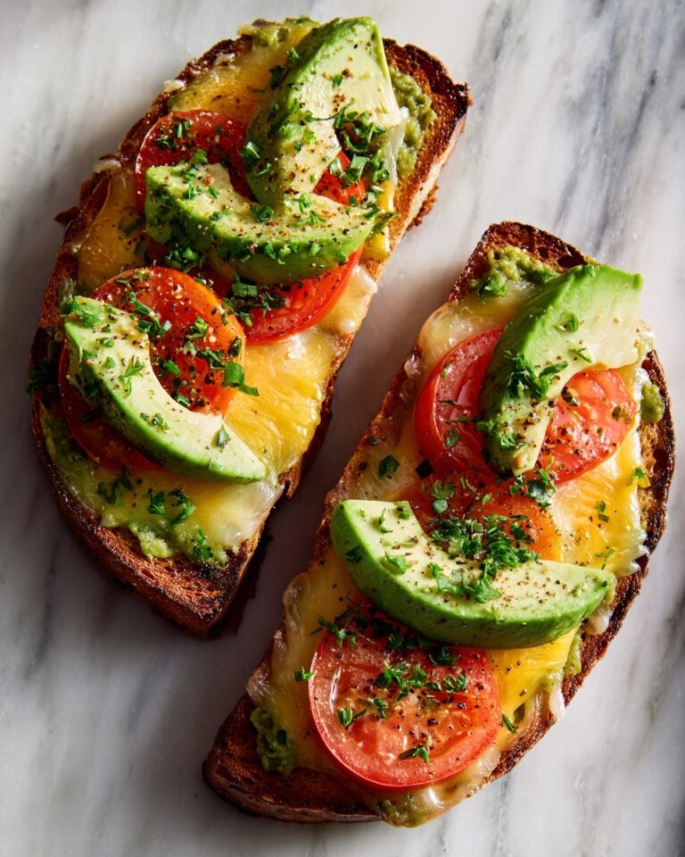 Tomato Avocado Melt Recipe