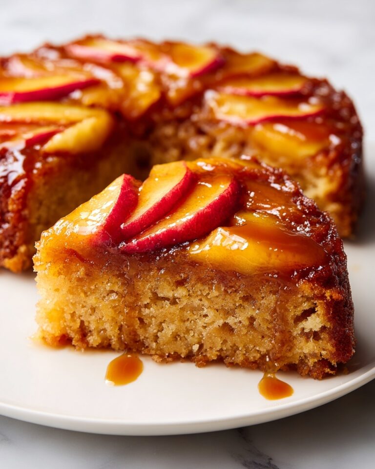 Caramel Apple Upside Down Cake Recipe