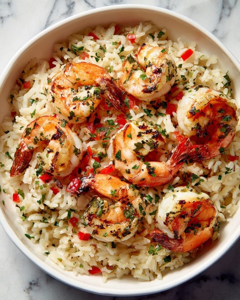 Garlic Parmesan Shrimp Rice Bowls Recipe
