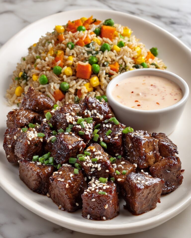 Easy Hibachi Steak with Fried Rice Recipe