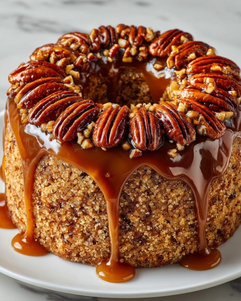 Pecan Upside Down Cake Recipe