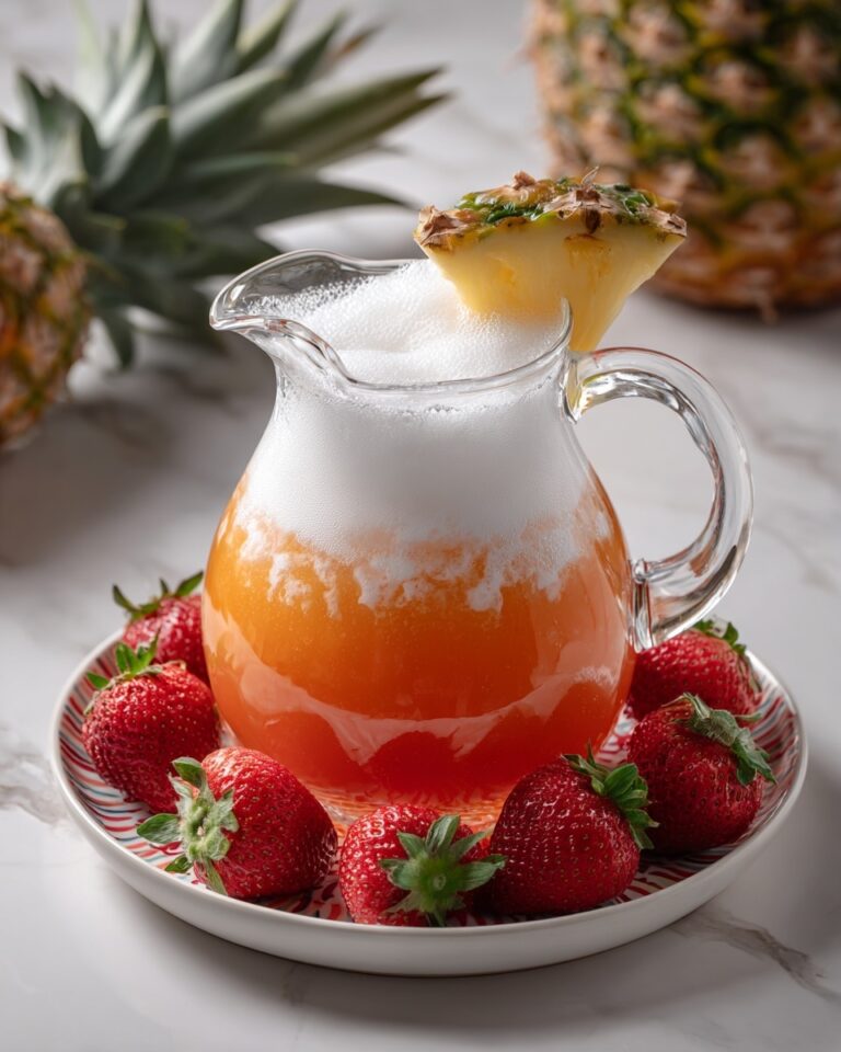 Pineapple Strawberry Agua Fresca Recipe