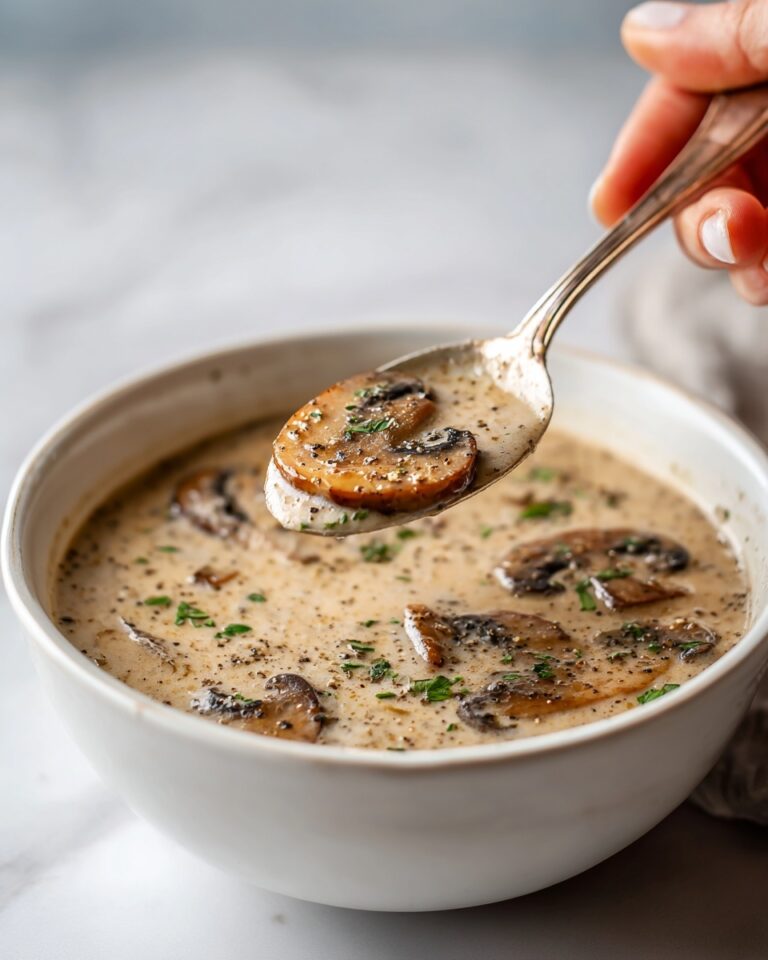 Creamy Mushroom Soup Recipe
