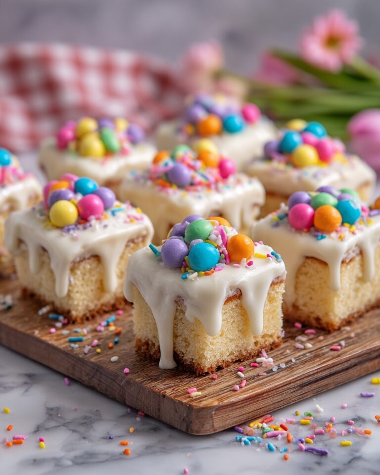 Frosted Easter Blondies Recipe