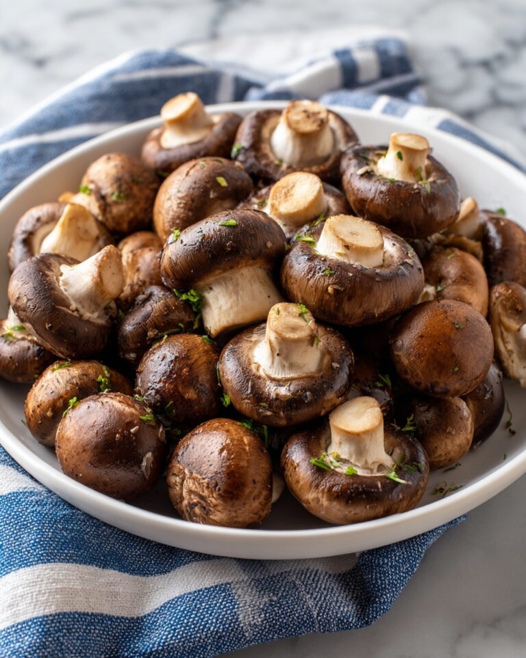 Air Fryer Mushrooms Recipe