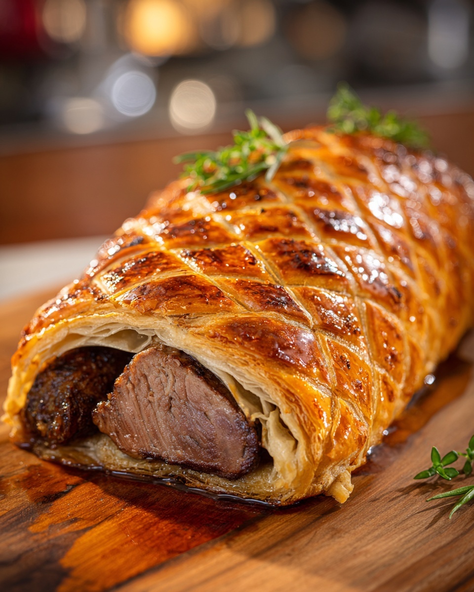 Classic Beef Wellington Recipe - Recipe Image