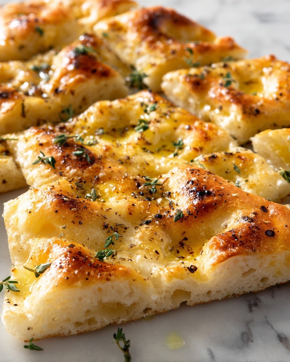 Garlic and Butter Flatbread Recipe - Recipe Image