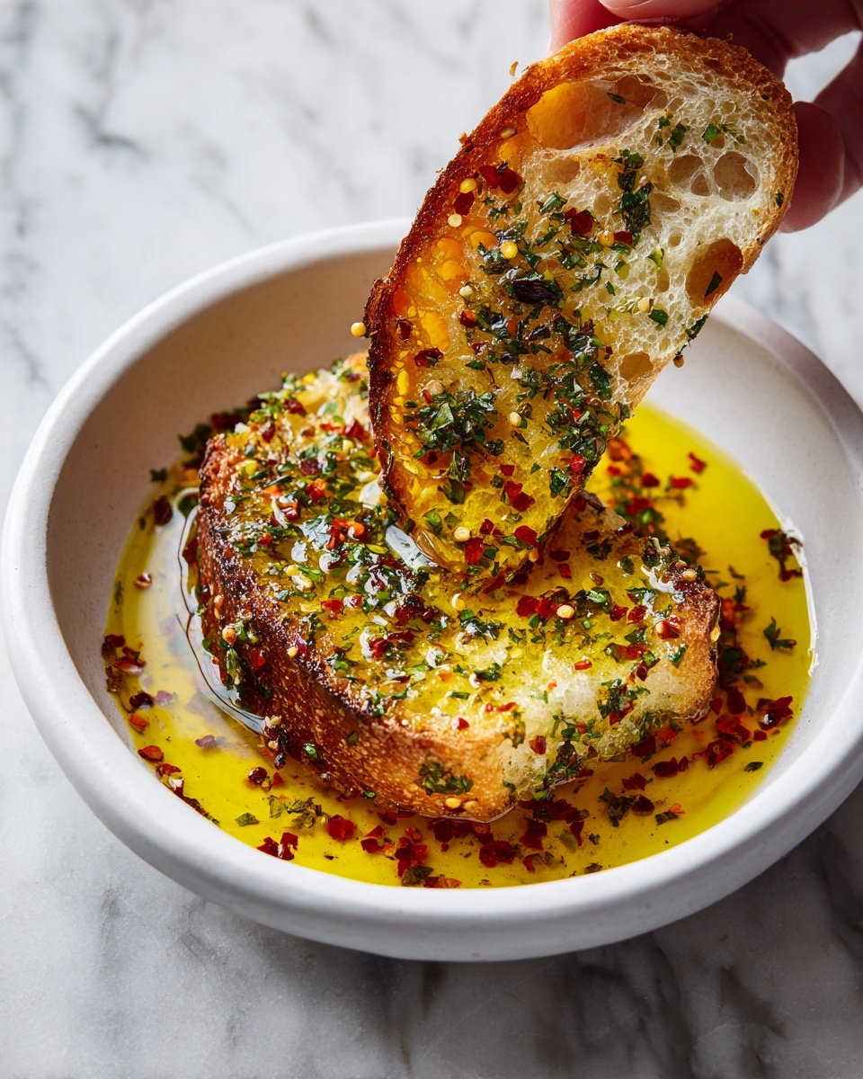 Olive Oil Bread Dip Recipe - Recipe Image