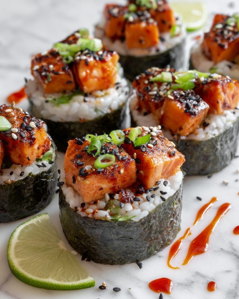 Viral Easy Salmon Sushi Bake Cups Recipe