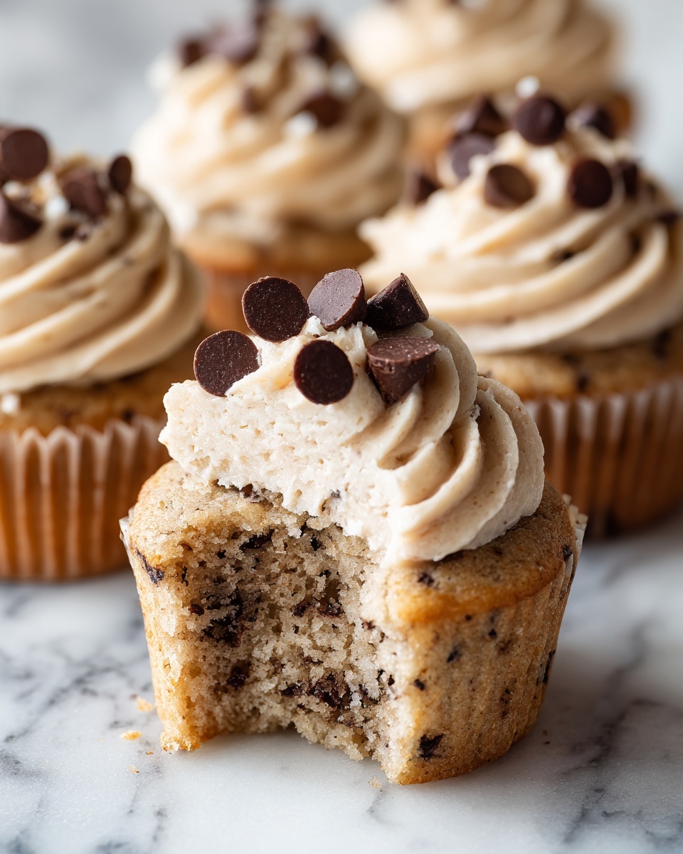 Cookie Dough Cupcakes Recipe - Recipe Image