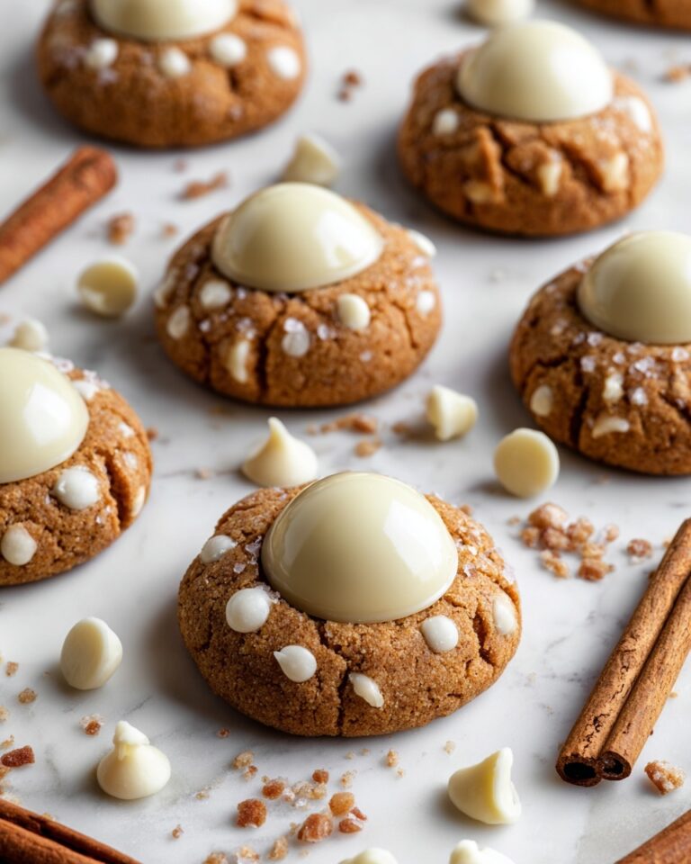 Chewy Maple Cinnamon Cookies with White Chocolate Recipe