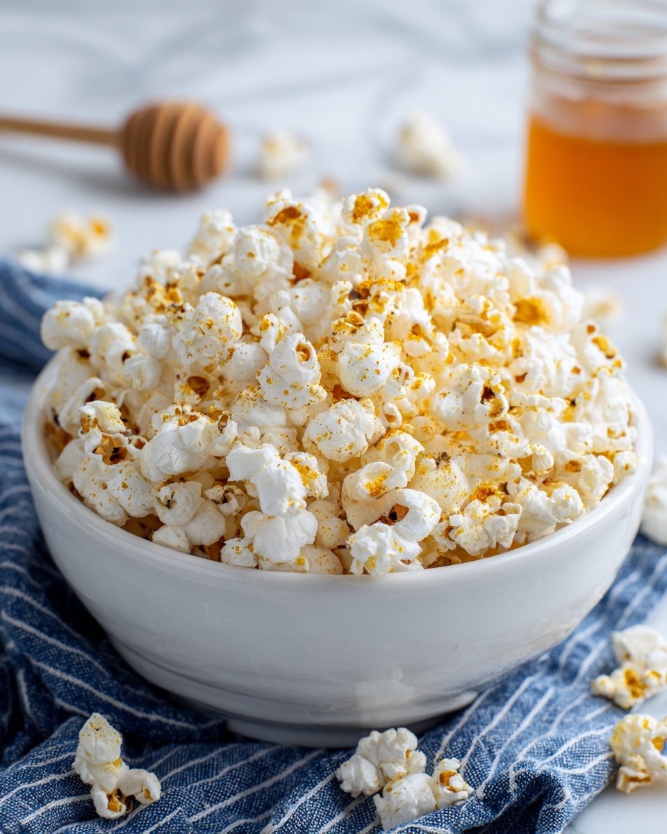 Hot Honey Popcorn Recipe - Recipe Image