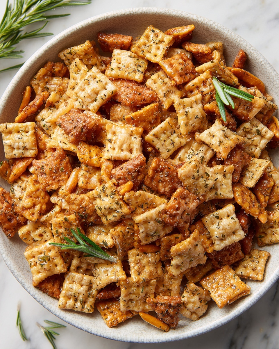 Dill Pickle Chex Mix Recipe - Recipe Image
