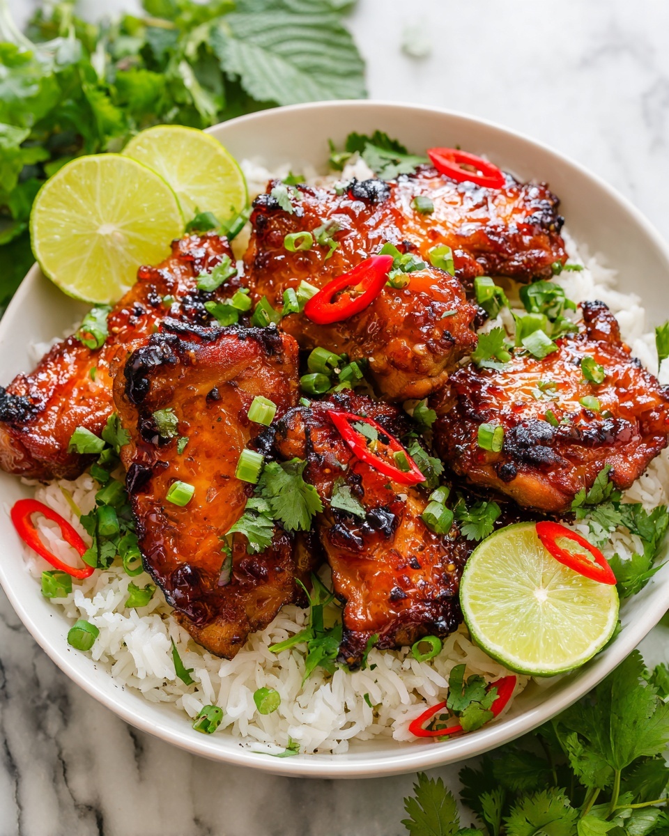 Vietnamese Lemongrass Chicken Recipe - Recipe Image
