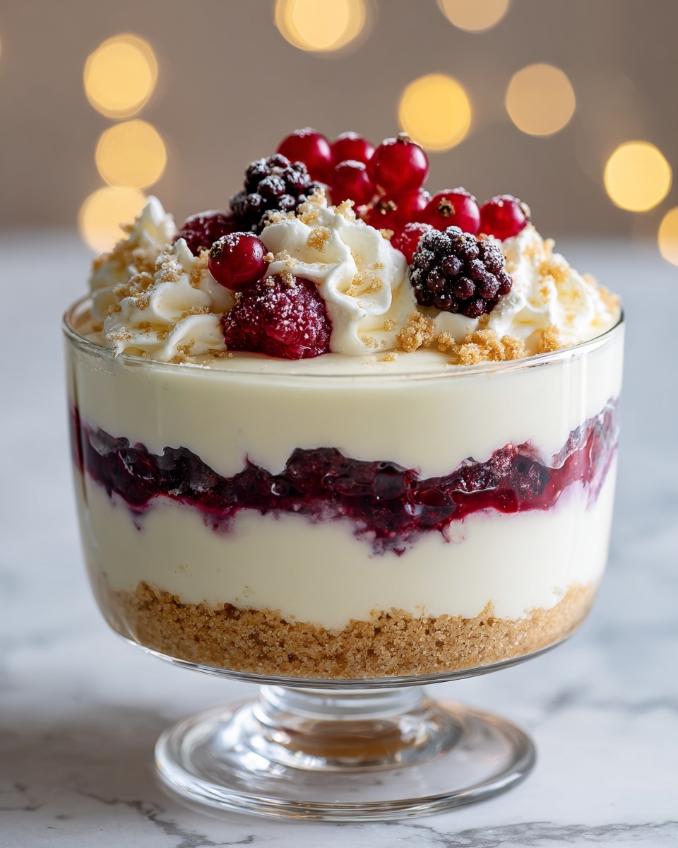 Mixed Berry Trifle Recipe - Recipe Image