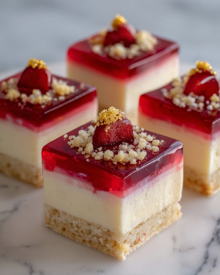 Rhubarb Cheesecake Squares Recipe