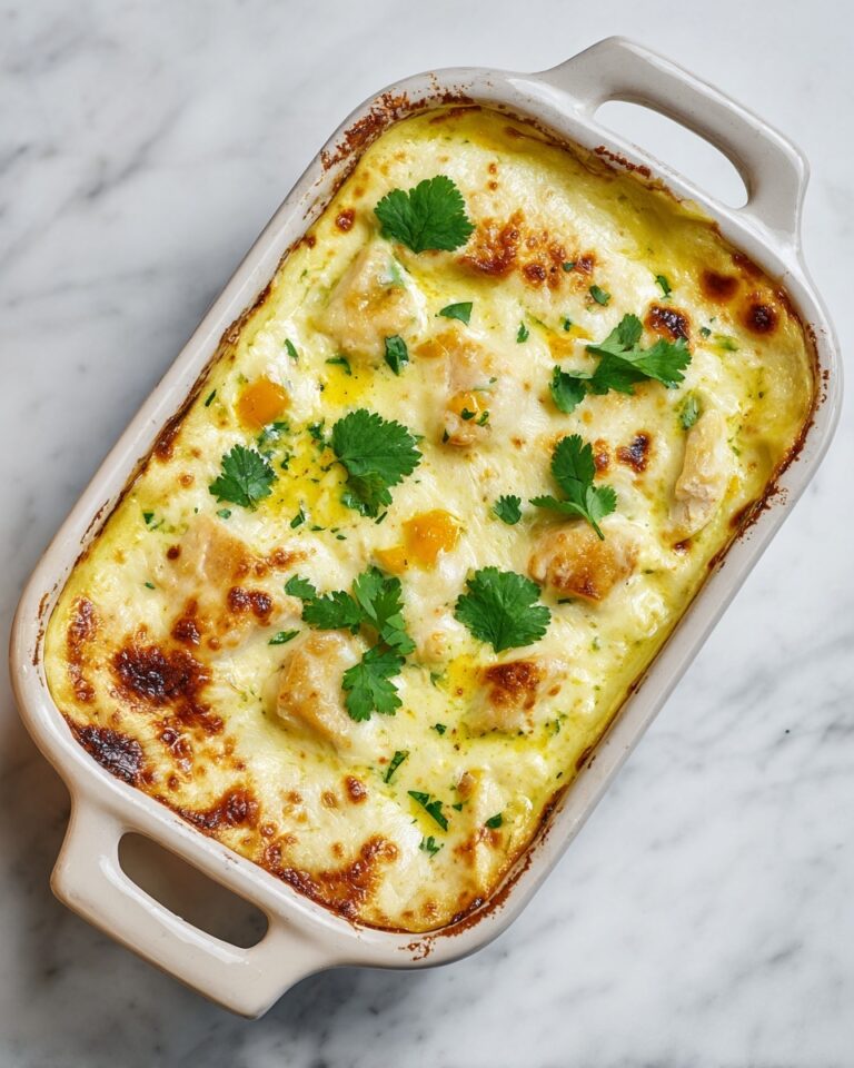 Cheesy Chicken Enchilada Casserole Recipe