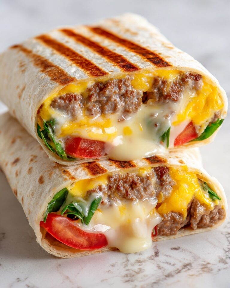 Grilled Cheeseburger Wraps: A Fun Twist on a Classic Recipe