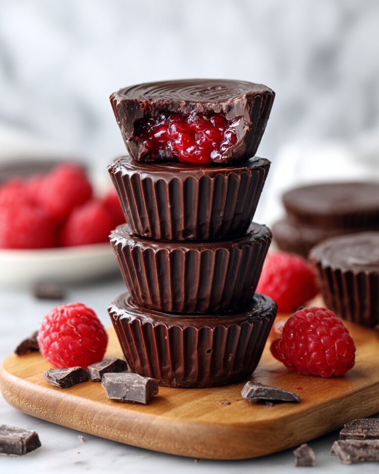 Chocolate Raspberry Cups Recipe