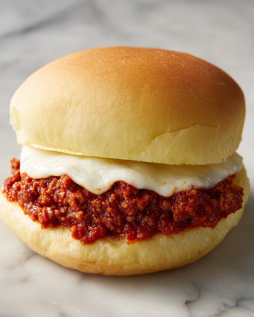 Chicken Parmesan Sloppy Joes Recipe - Recipe Image