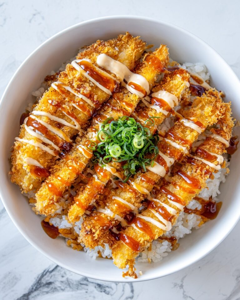 Japanese Katsu Bowls with Tonkatsu Sauce Recipe