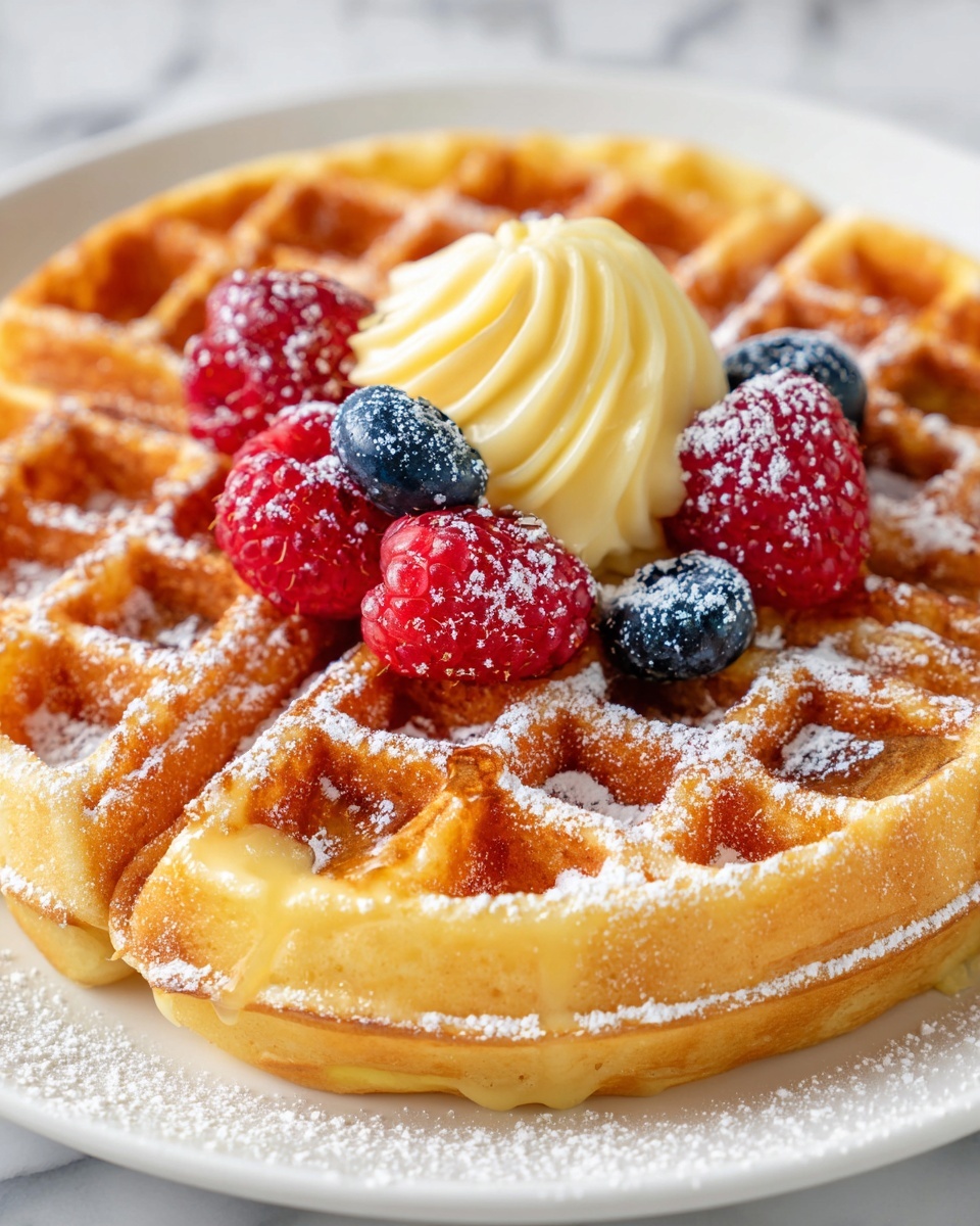 Classic Waffles Recipe - Recipe Image