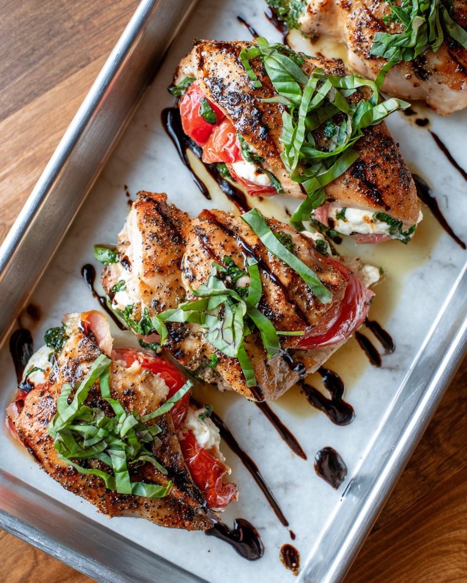 Caprese Stuffed Chicken Breast Recipe - Recipe Image