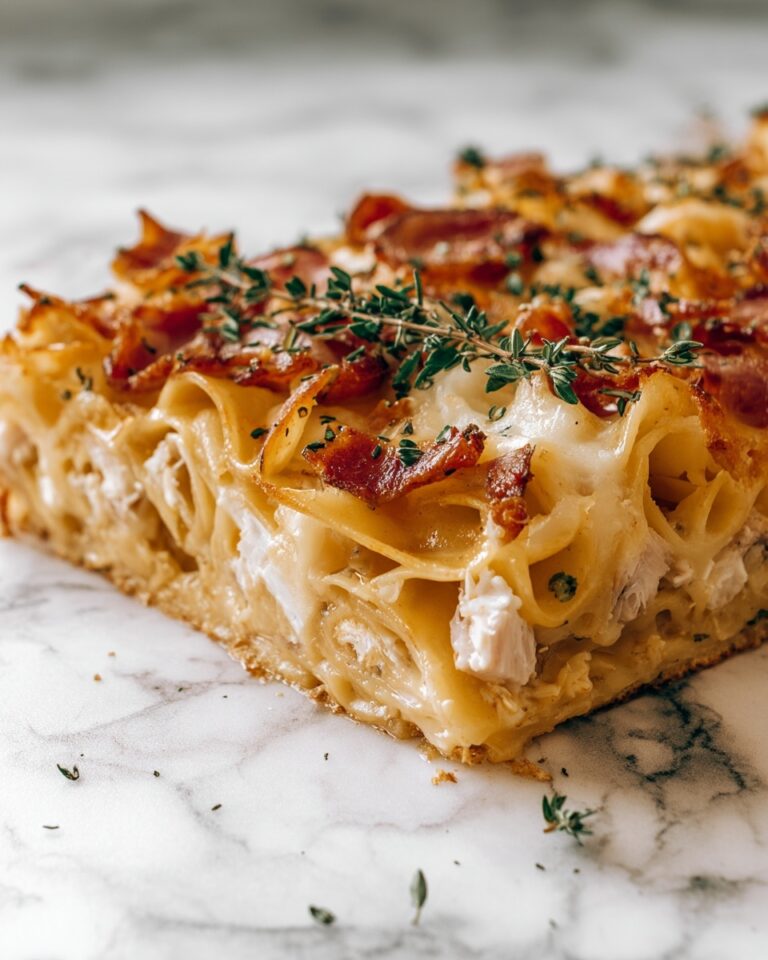 Cheesy Chicken Noodle Casserole Recipe