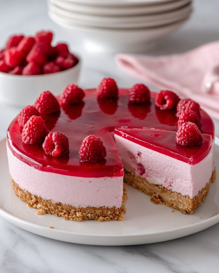 Easy Baked Raspberry Cheesecake Recipe