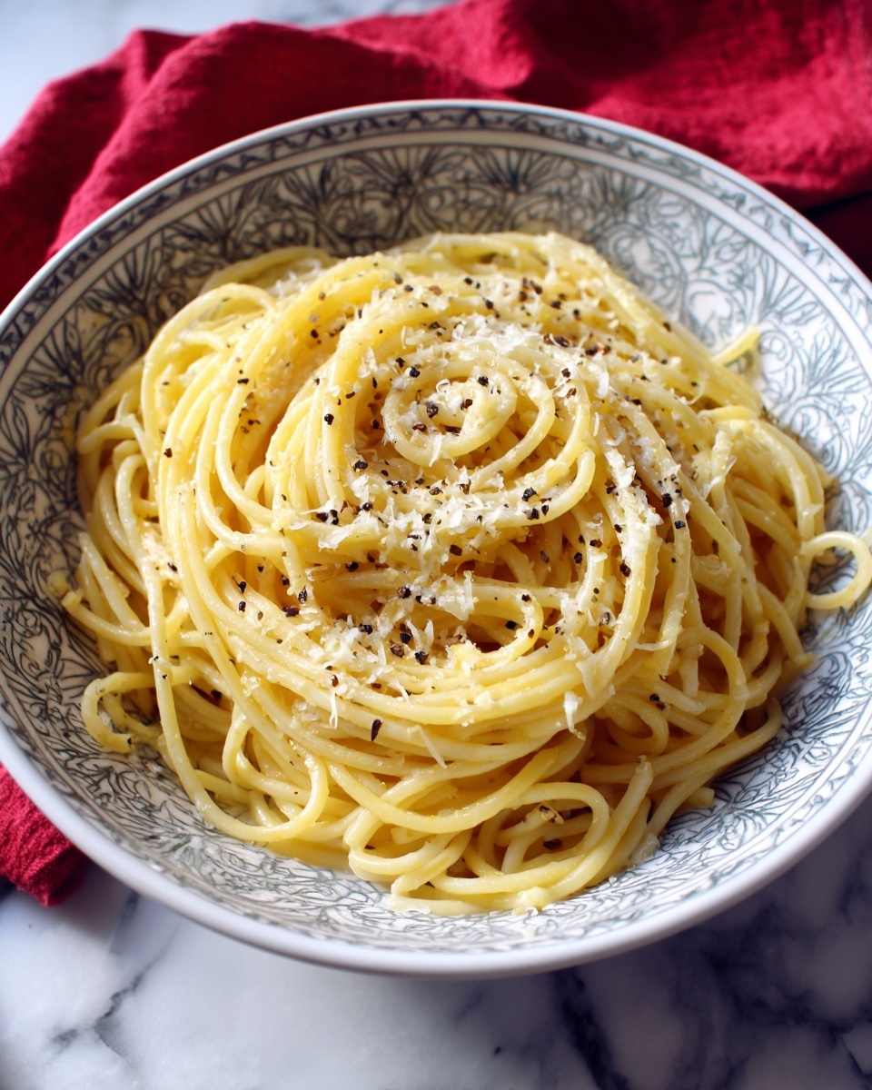Spaghetti Cacio e Pepe Recipe - Recipe Image