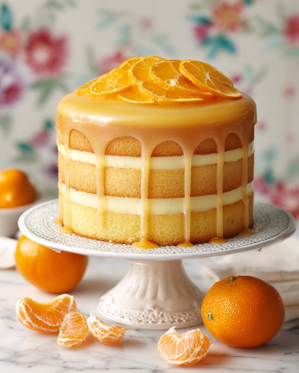 Sicilian Whole Orange Cake Recipe - Recipe Image