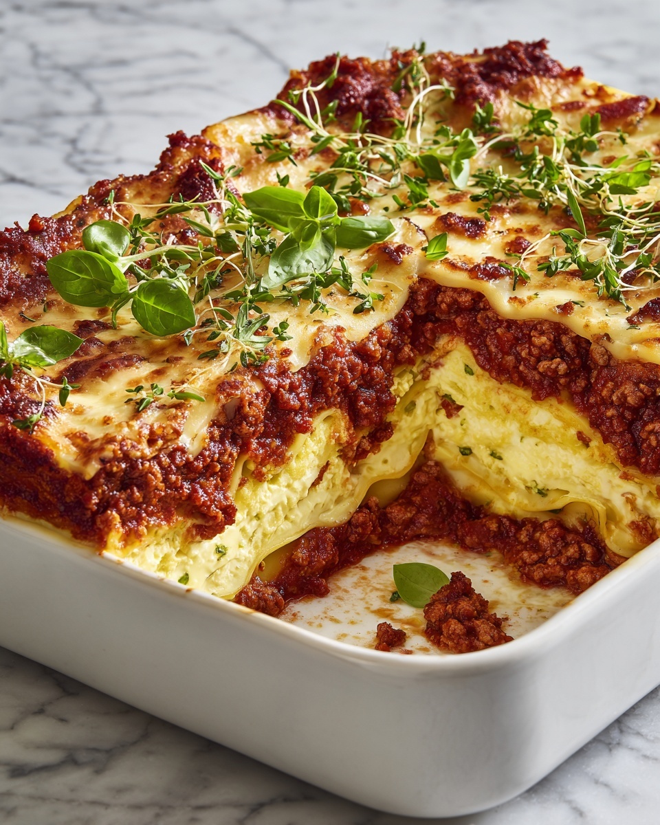 Nothing Beats a Good Lasagna After a Long Day of Work Recipe - Recipe Image