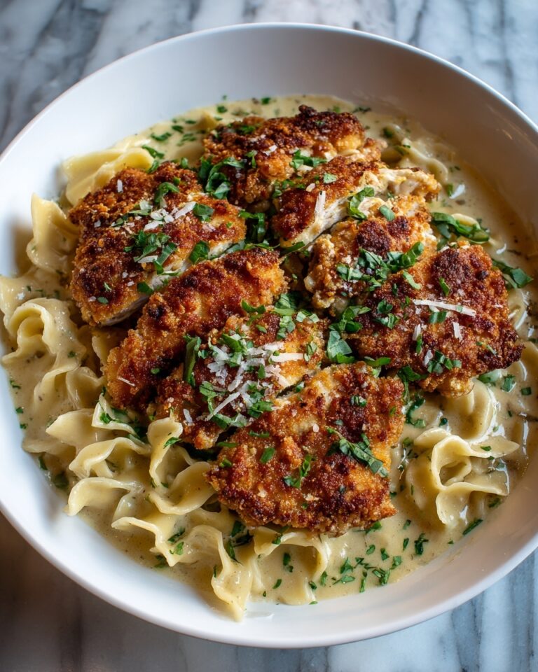 Southern Style Creamy Parmesan Chicken Pasta Recipe