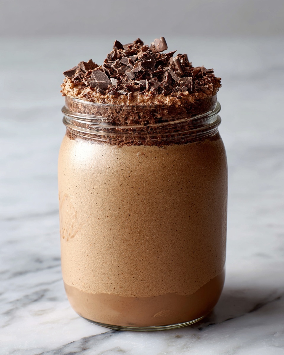 Chocolate or Vanilla Protein Pudding with Chia Seeds Recipe - Recipe Image